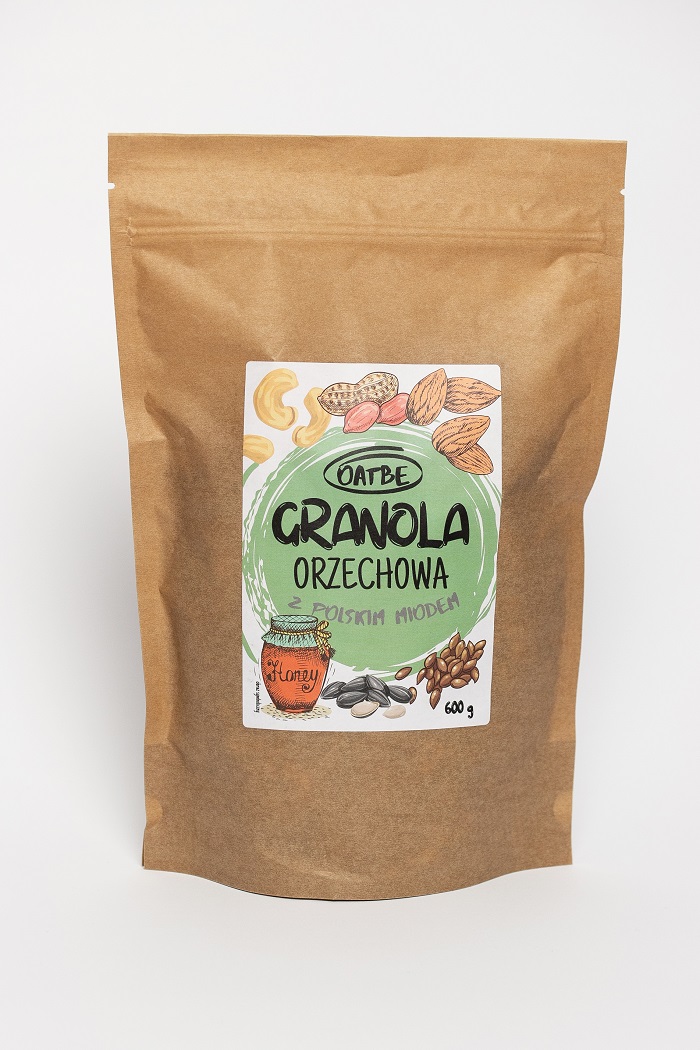 Granola ORZECHOWA z miodem