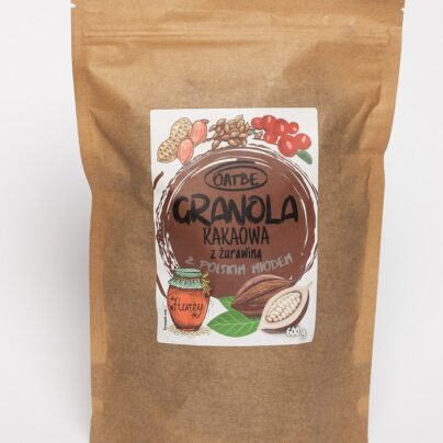 Granola KAKAOWA  z miodem