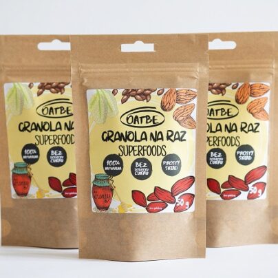 Granola na raz SUPERFOODS z miodem