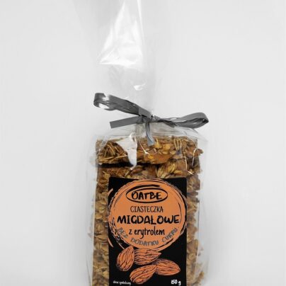 Ciasteczka migdałowe bez dodatku cukru